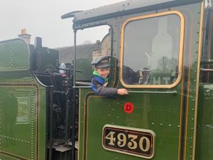 Alfie Hewish from Telford is raising money for the Severn Valley Railway 