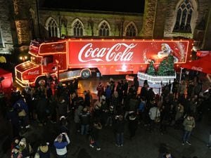 The Coca-Cola truck is rolling back into the Black Country this week