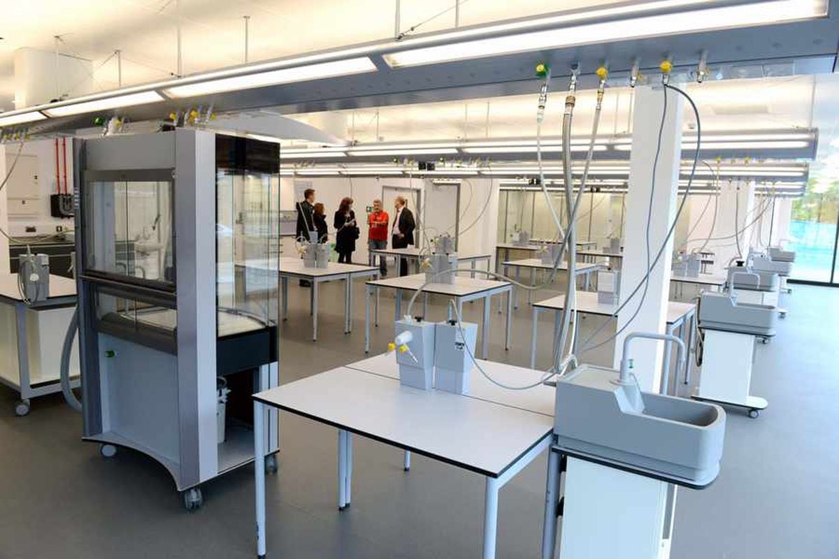 The teaching lab will be open to school pupils