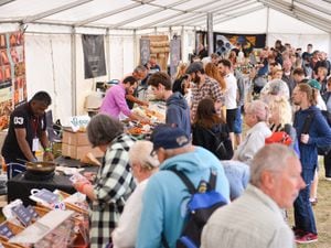 Cosford Food Festival returned for the first time since 2019