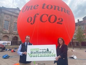 The carbon bubble. Photo: Staffordshire County Council