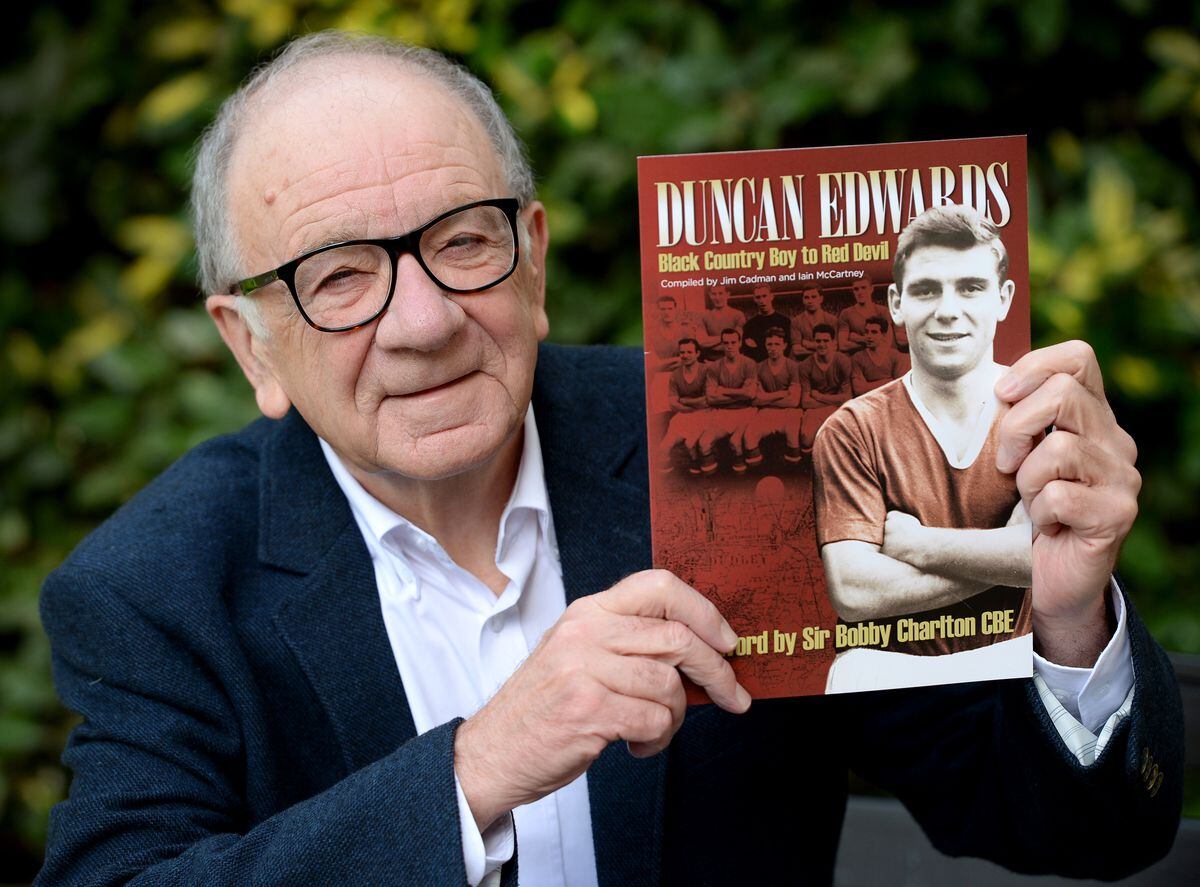 Jim Cadman has co-written a book about Duncan Edwards