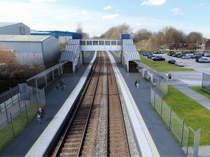 How a re-opened Darlaston station could look