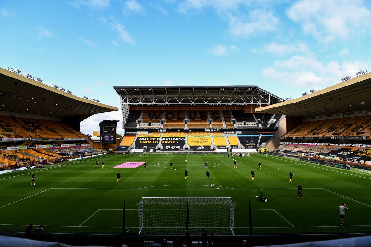 A general view of an empty Molineux