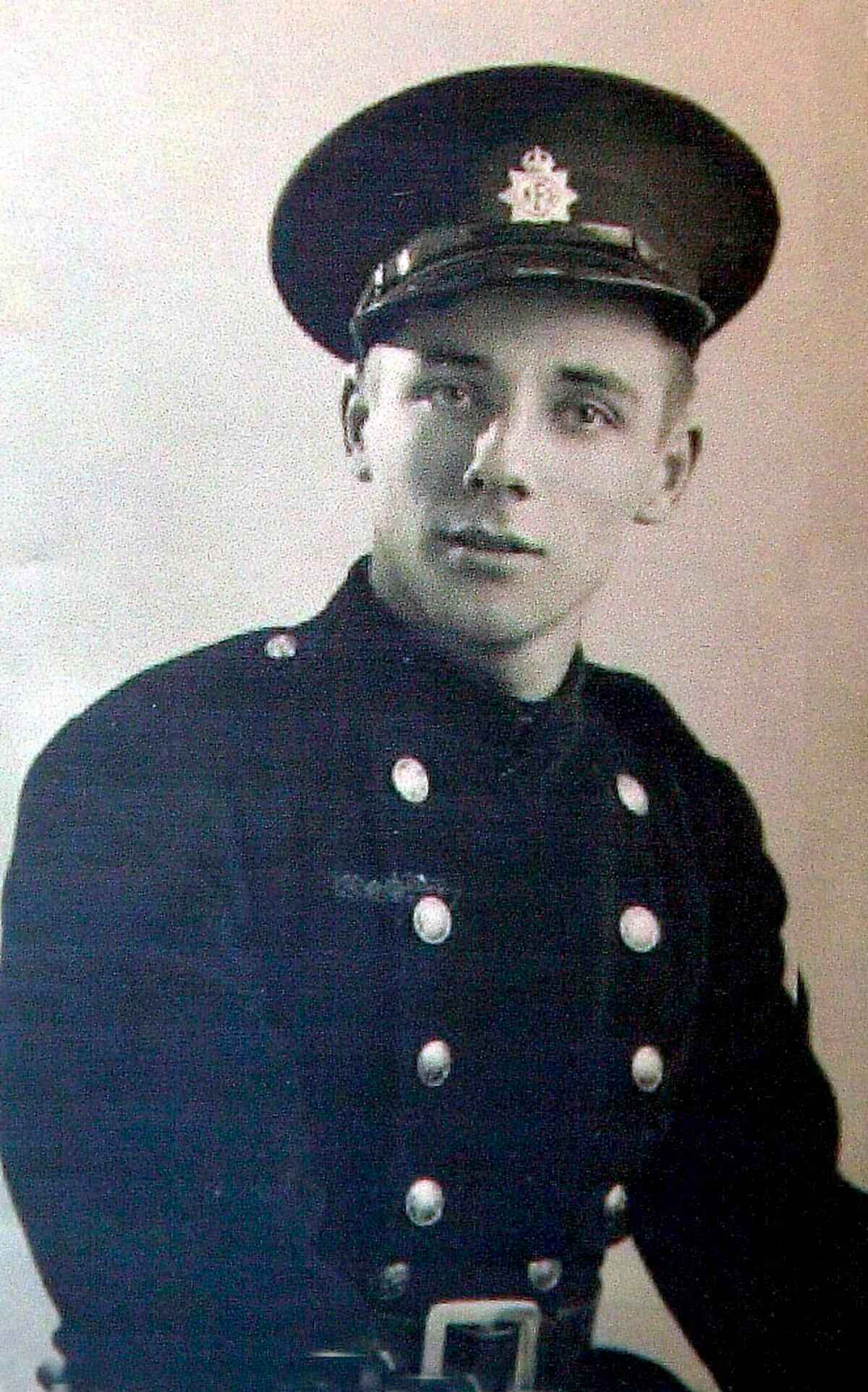 Geoff Ensor served as a boat officer with the Royal Marines in Normandy
