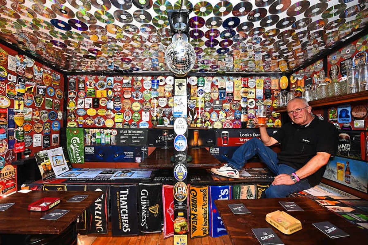 WATCH: Pint-size pub created in Staffordshire back garden ...