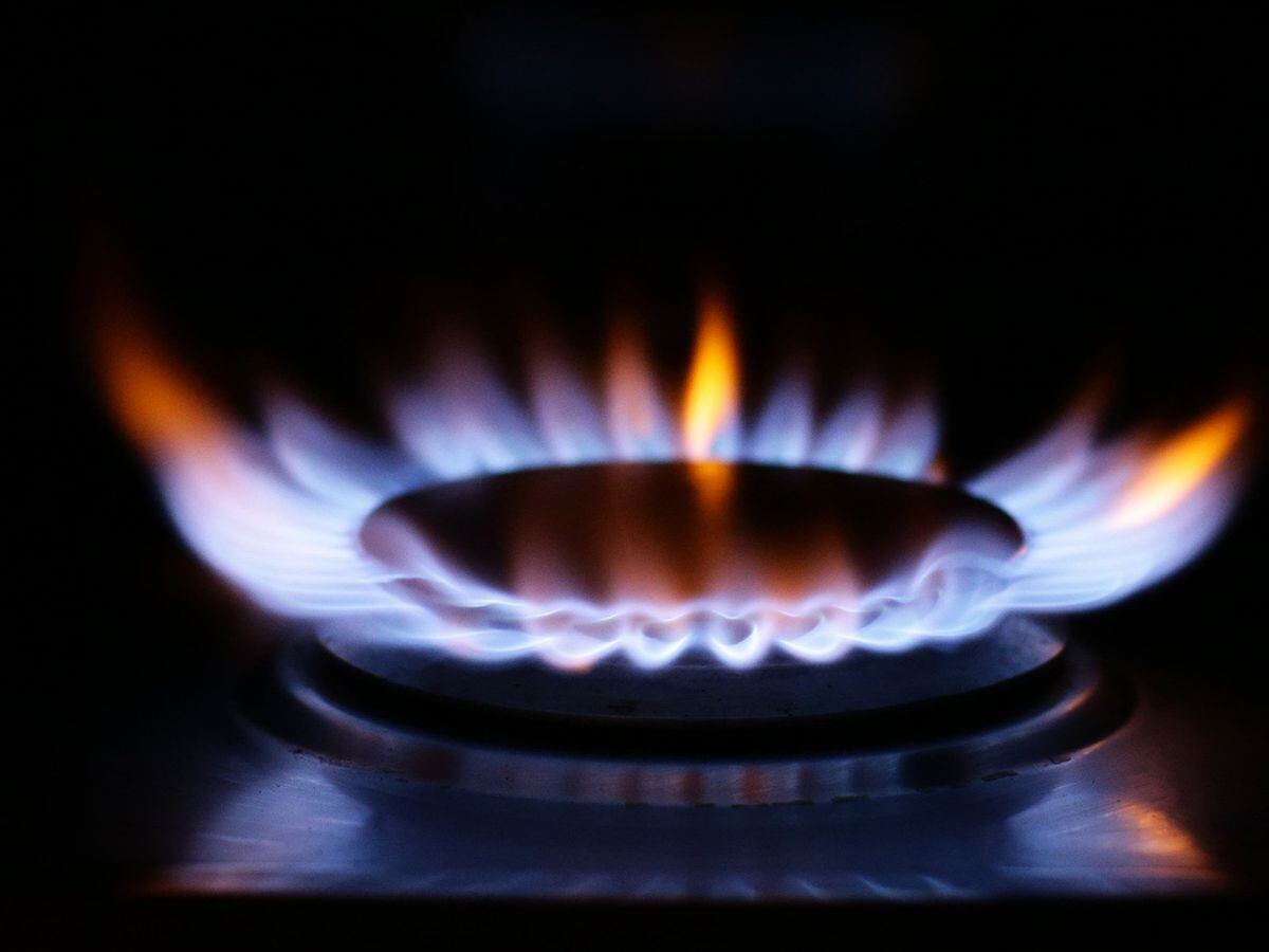 A domestic gas ring