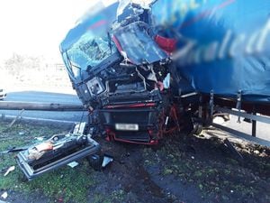 The incident involved a HGV and another vehicle. Photo: Highways England
