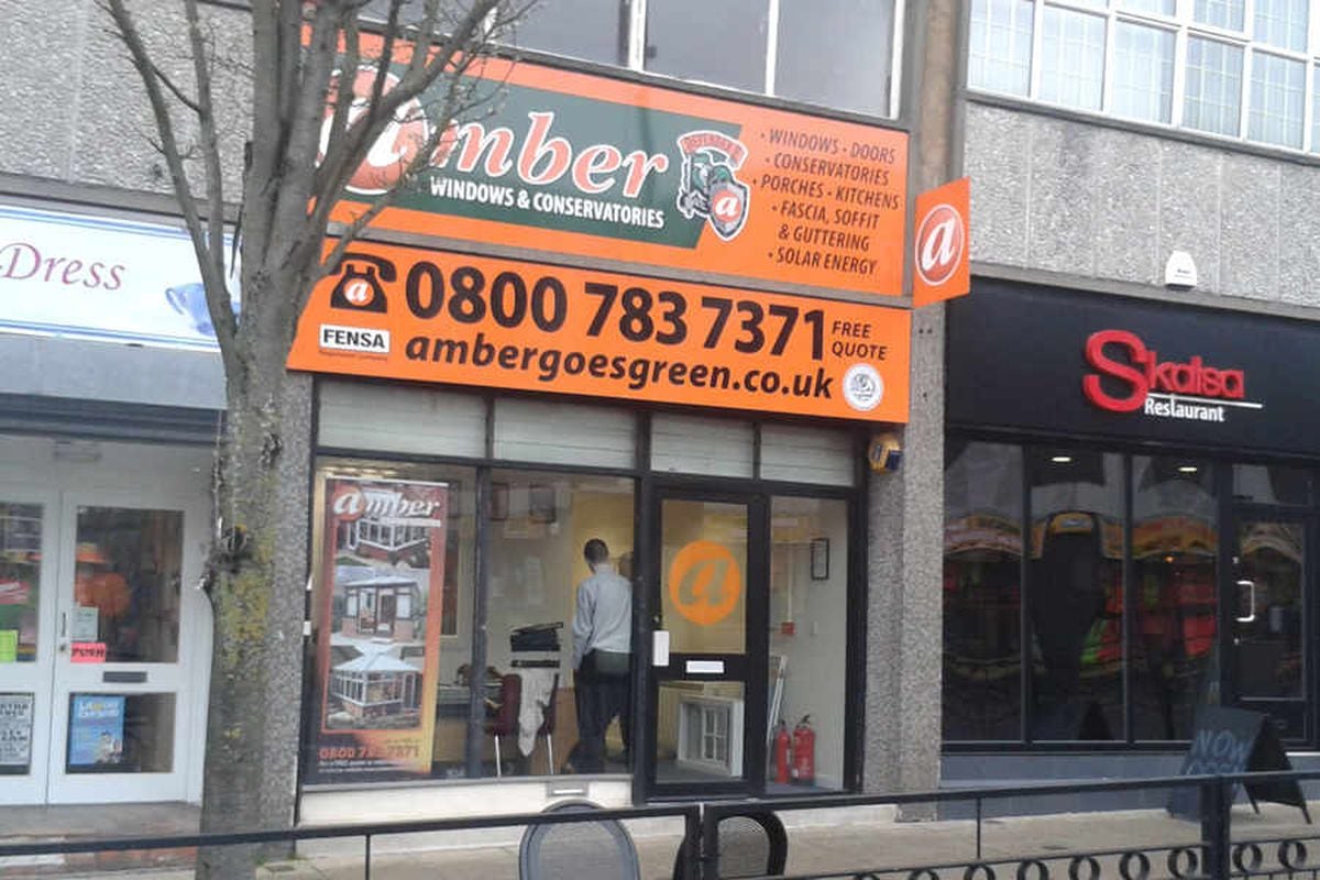 Amber Windows' branch in Cleveland Street, Wolverhampton