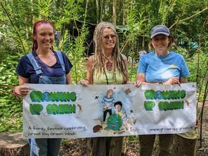 Caz Emeny (Wonders Woods and Wools), Deb McDonald (Ekho Collective) and Ruth Hill (Fruits of the Forest) are inviting the public to come to the festival
