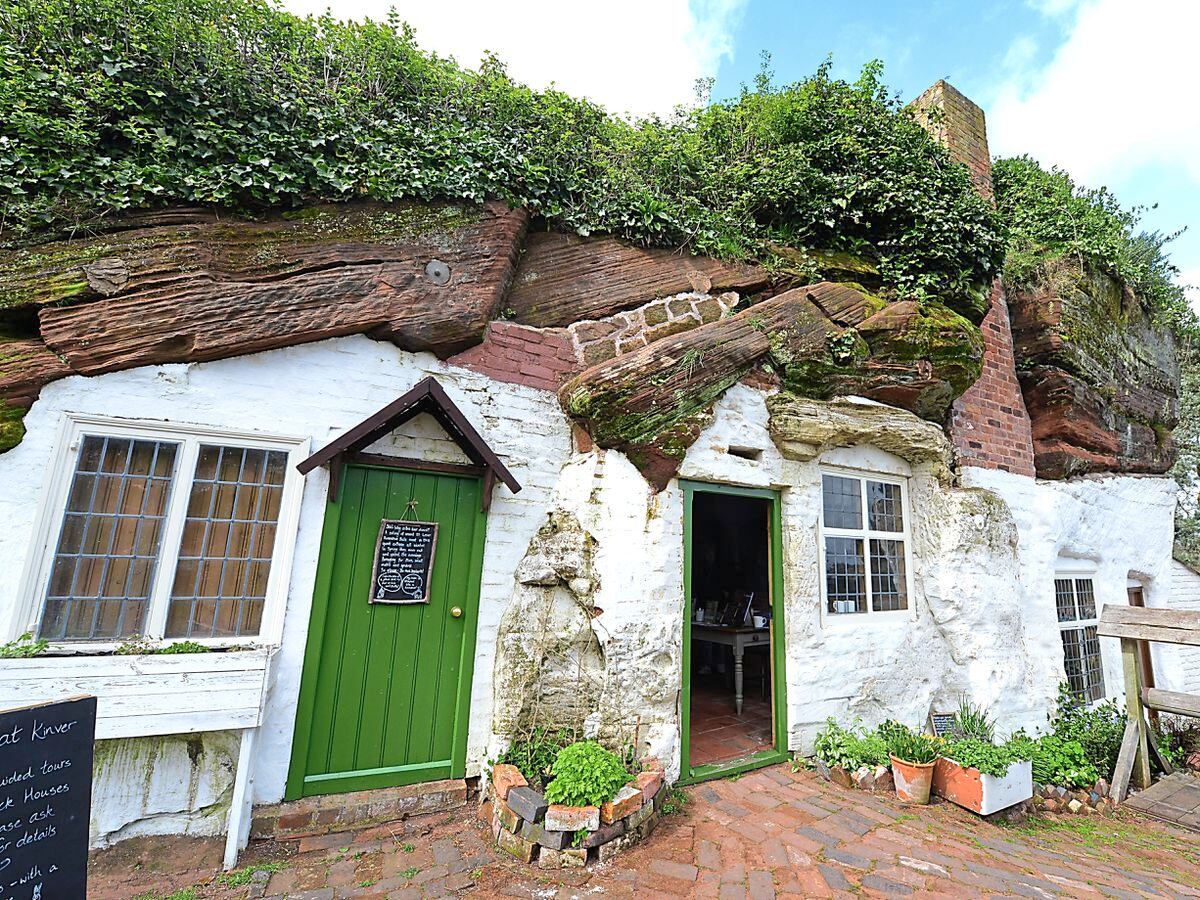 DUDLEY PIC AND TICKET PIC DAVID HAMILTON PIC EXPRESS AND STAR PIC 6/04/2017 Heather Large feature... Some of the Rock Houses, at Kinver.