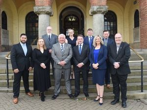 Dudley Council's new-look cabinet team. Photo: Dudley Council