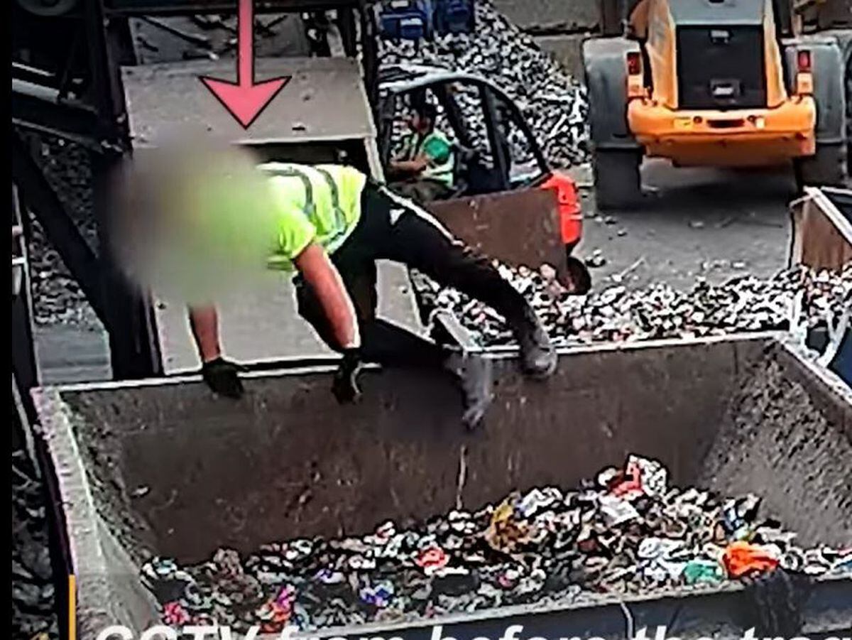 Video of dangerous working practices at Alutrade Ltd in Oldbury. Image: West Midlands Police