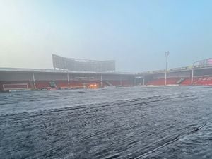 Frozen Poundland Stadium (Picture courtesy of Walsall FC)