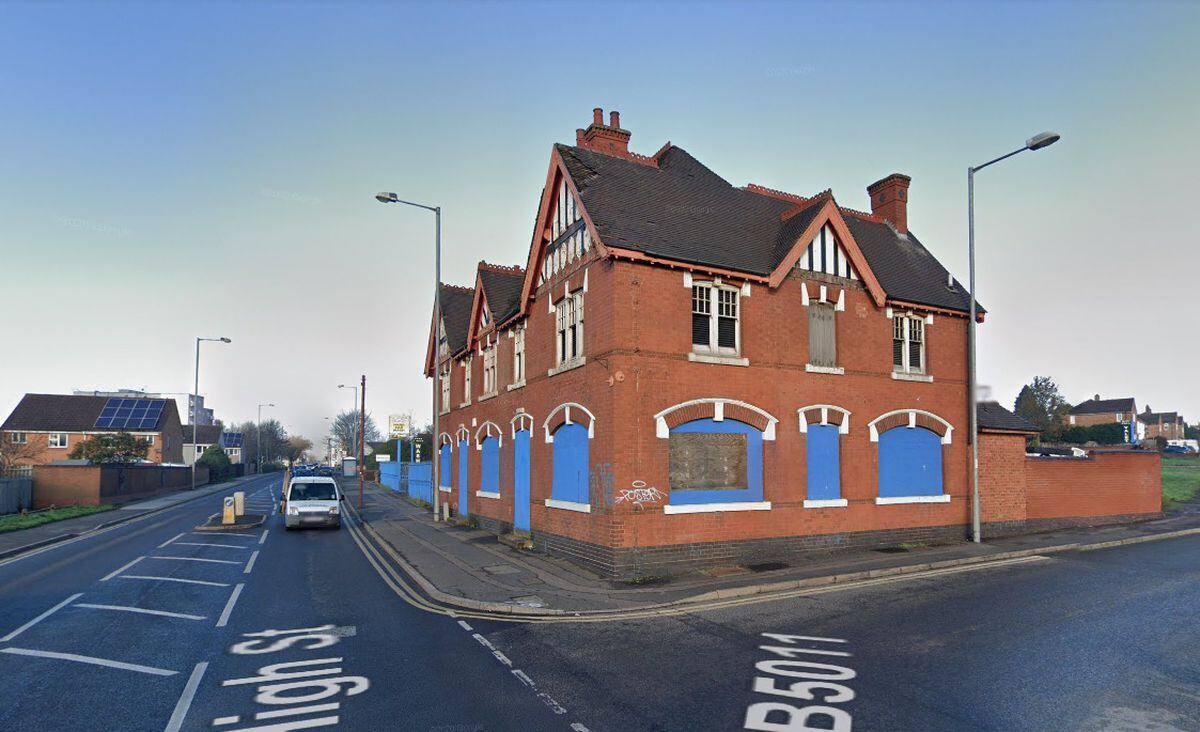 The site of the former Brownhills McDonald's on the High Street. Pic: Google