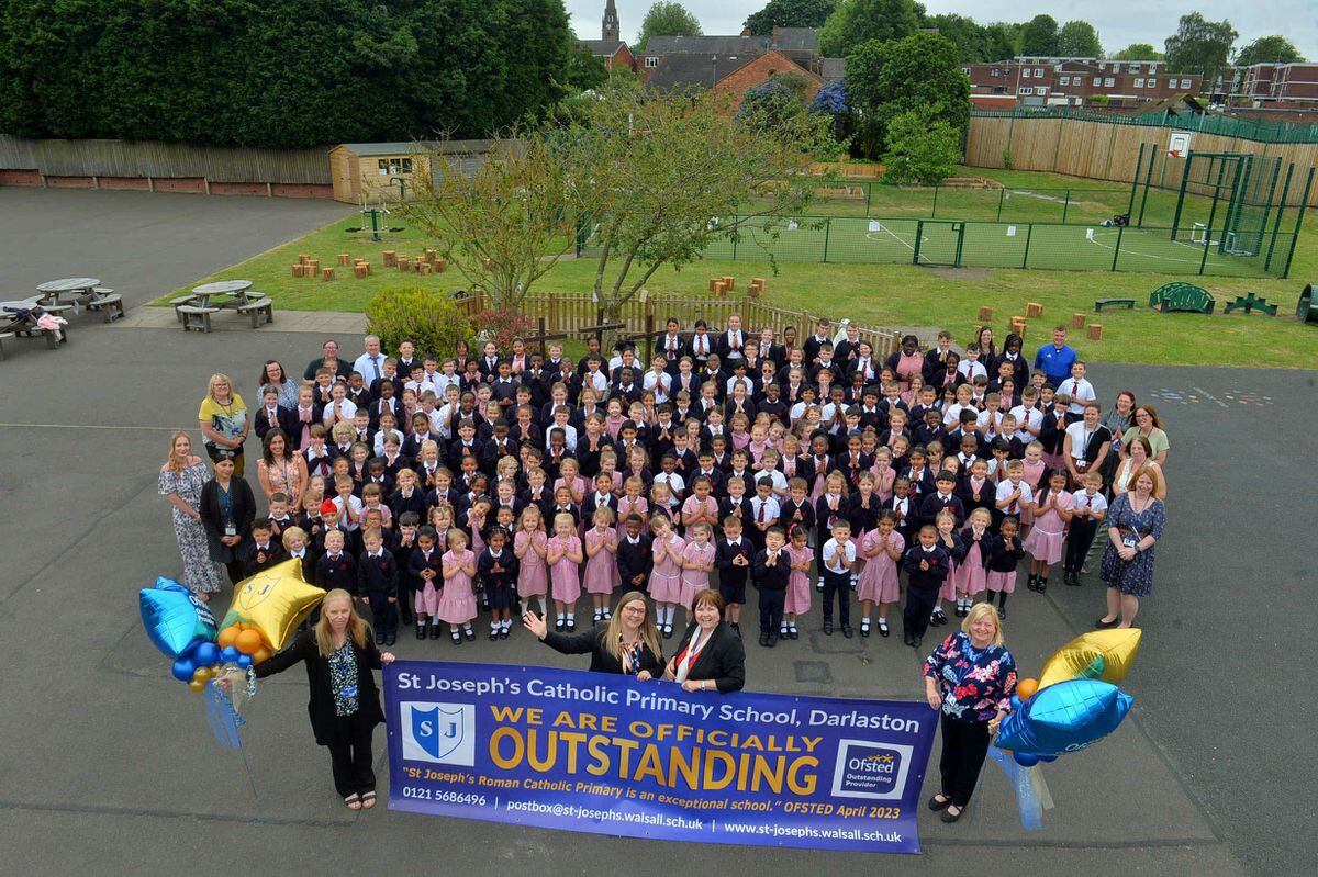St Joseph's Catholic Primary School, which has been rated outstanding by Ofsted