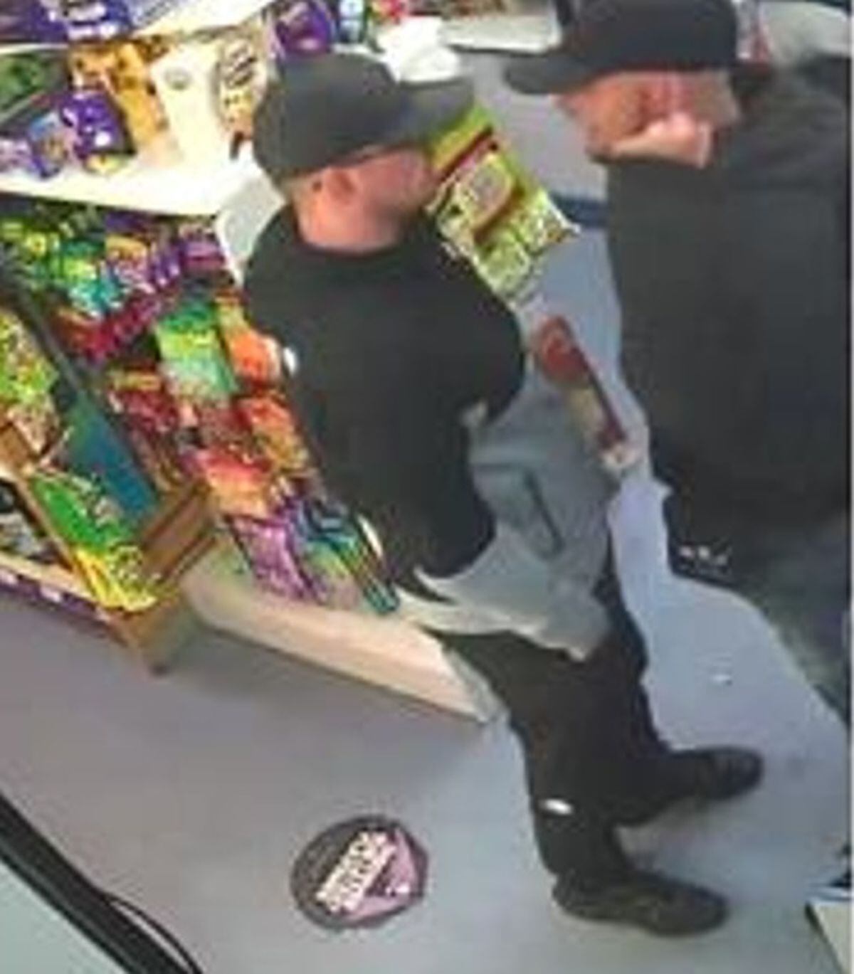 CCTV of them at the shop