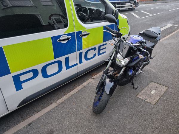Both bikes were reported as stolen and recovered by the Neighbourhood Team. Photo: Wednesbury Town Police