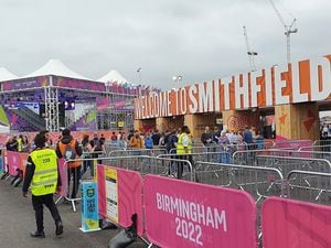 Smithfield in Birmingham has two sports and a wonderful atmosphere in the festival site