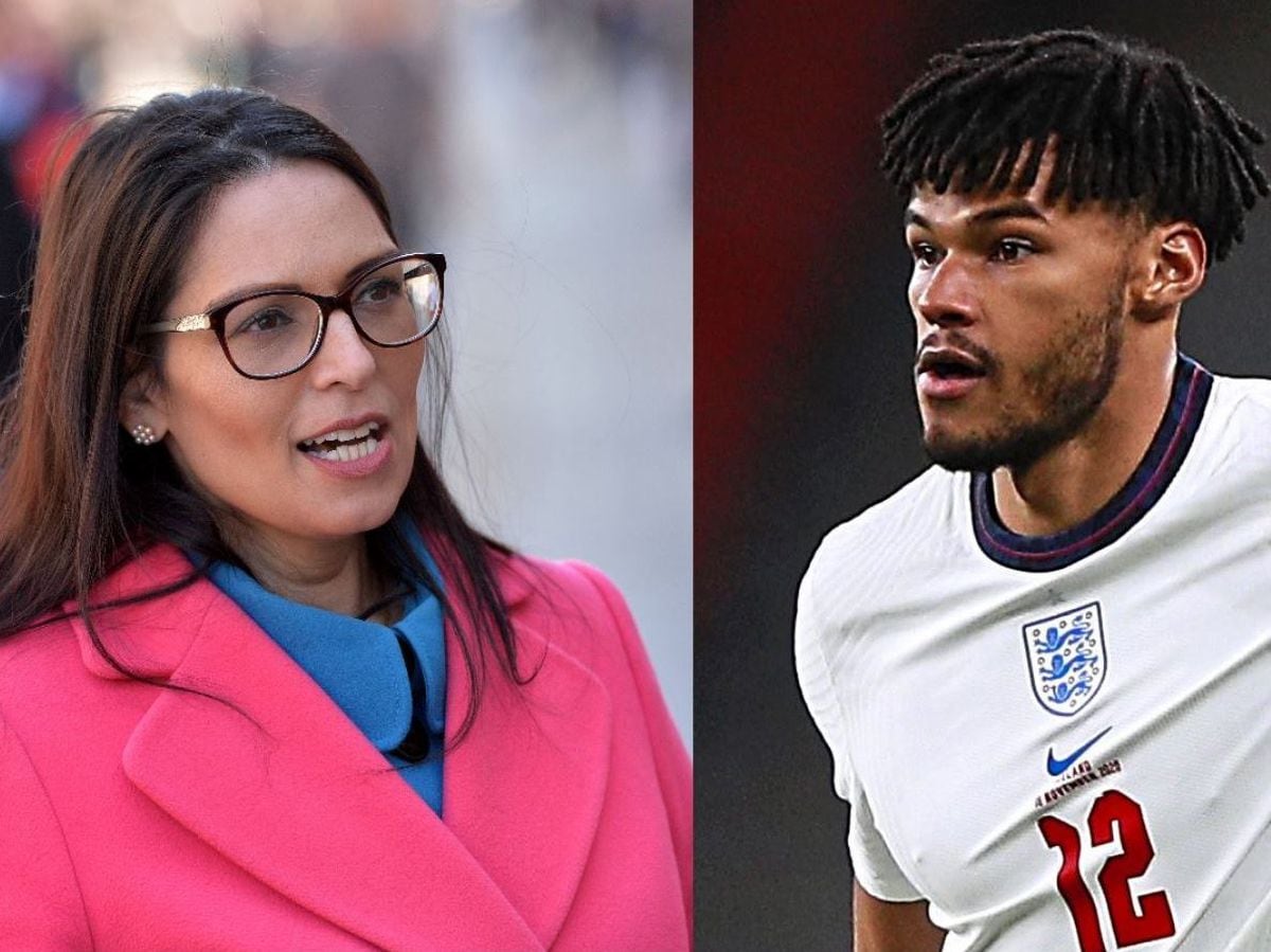 Tyrone Mings has hit out at Priti Patel