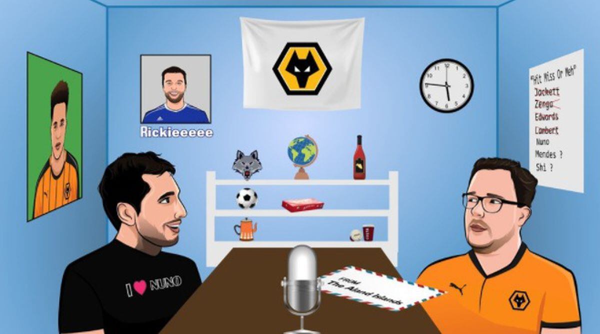 Wolves poddy with Tim Spiers and Nathan Judah 