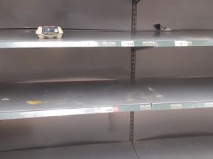 The egg section at Morrisons in Aldridge today  