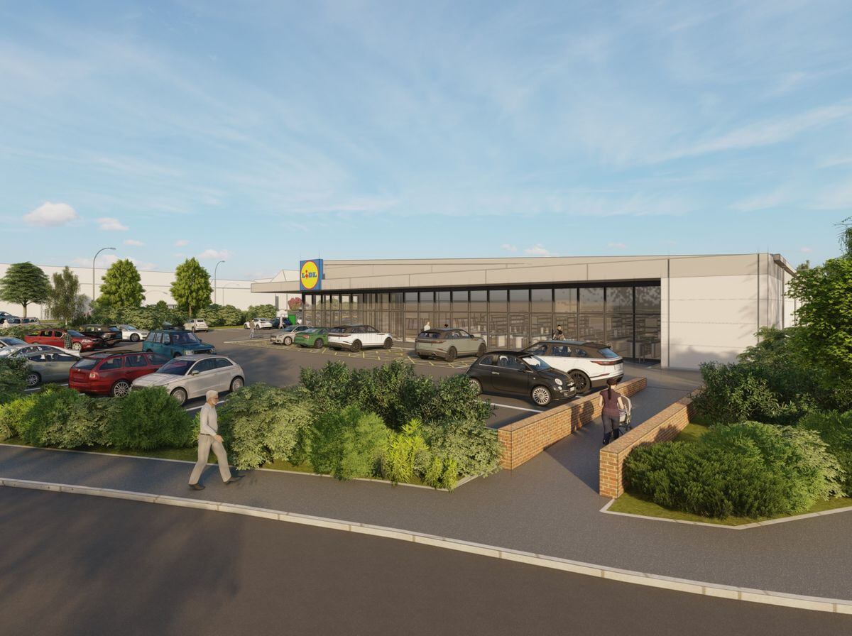 The Lidl store could be built in Bushbury. Photo: Lidl