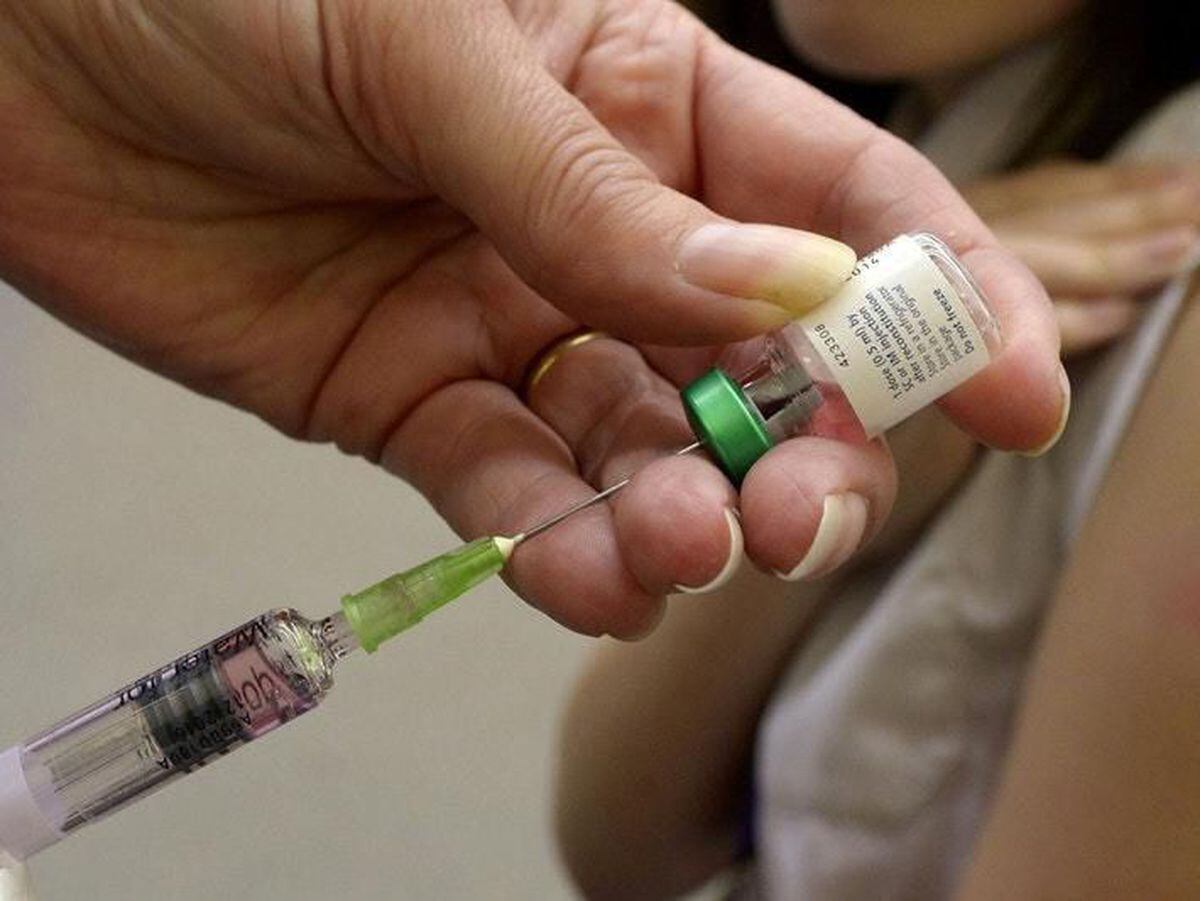 Measles vaccination 