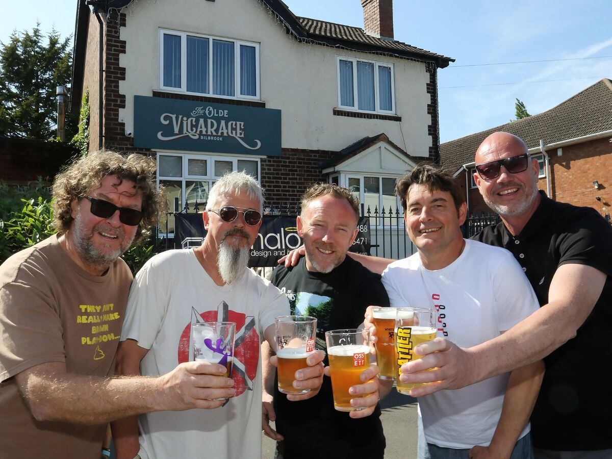 From left: Roy Draisey, Dean Edwards, Andy Evans, George Price and Scott Hales. Photo: Phil Blagg photography