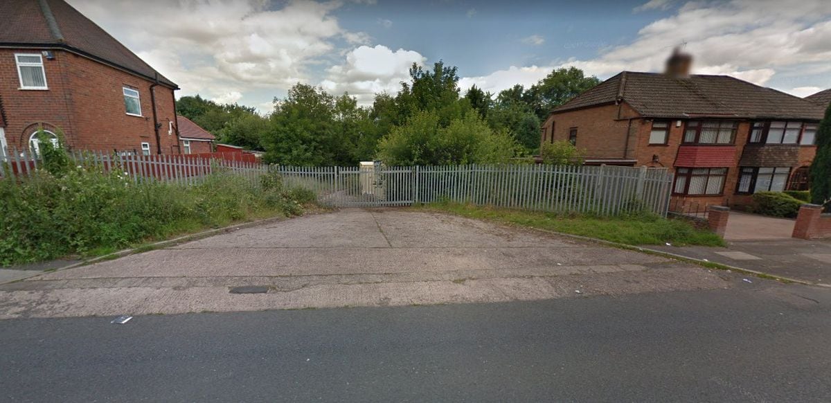 The former tip site in Bourne Street, Coseley