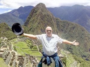 Geoff at Machu Piccu