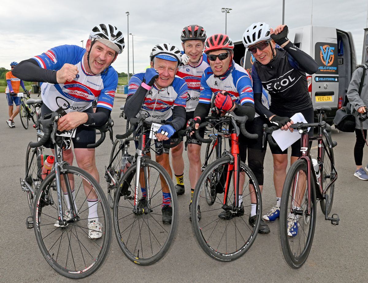 Wolverhampton Wheelers Cycling Club were one of many clubs represented at the event
