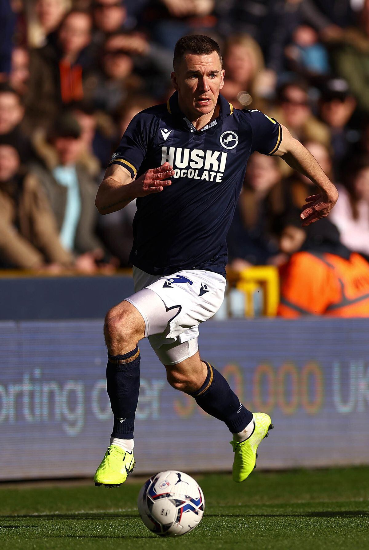 Millwall's Jed Wallace during the Sky Bet Championship