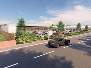 How the Lidl could look. Image: Whittam Cox Architects.