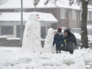 A good day for building a snowman!