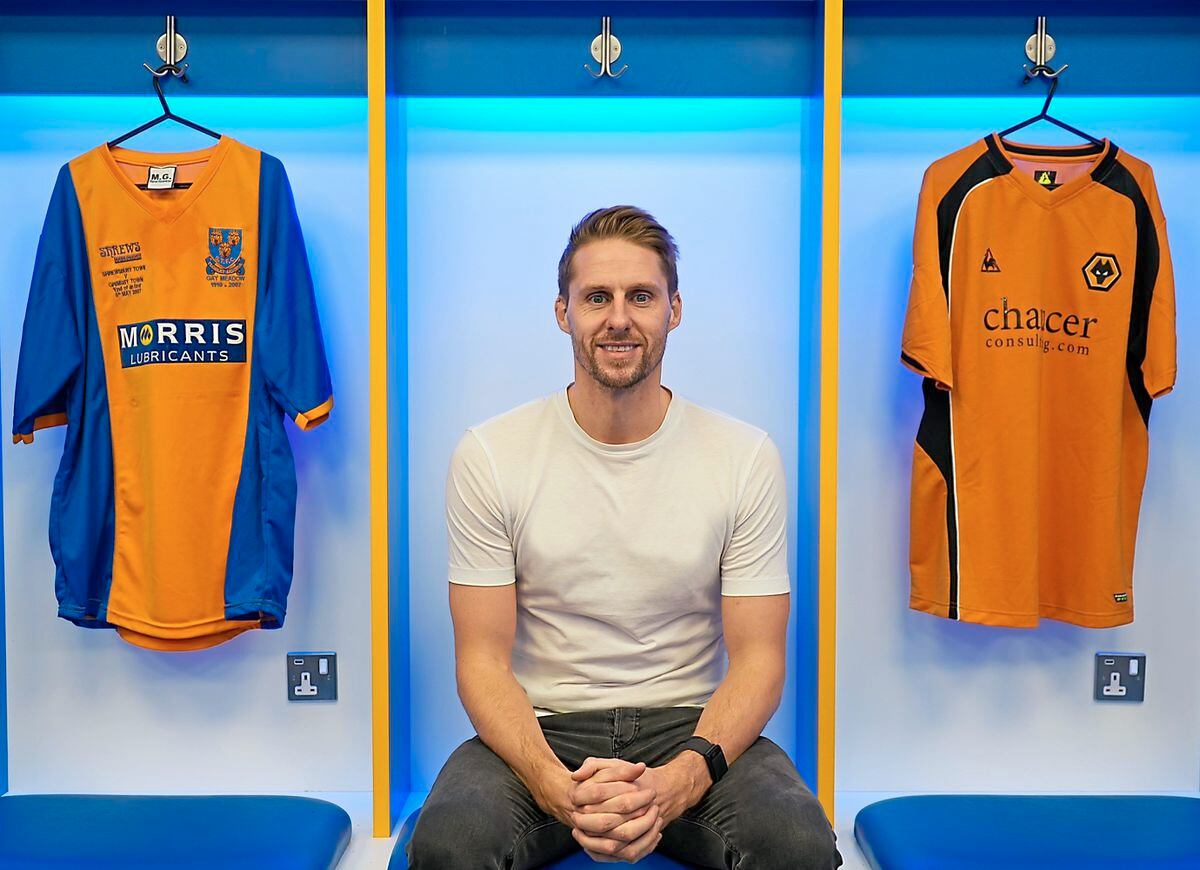 Edwards is to host a charity match between Shrewsbury Town and Wolves