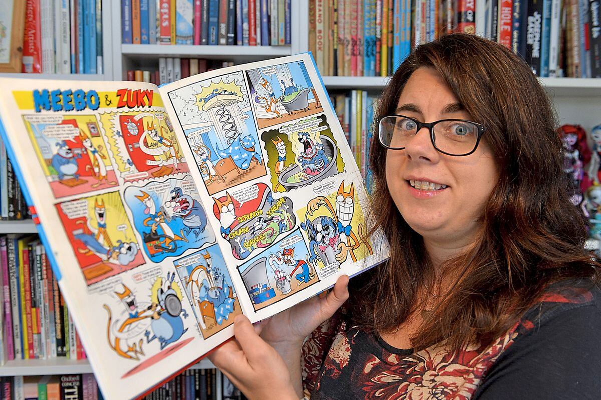 Laura Howell took a leap of faith and jumped into the colourful world of Dennis the Menace and Minnie the Minx