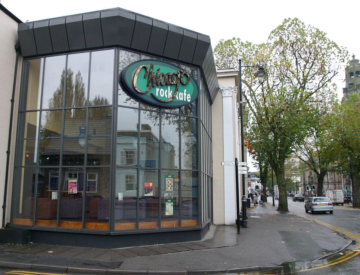 Chicago Rock Cafe on Lichfield Street, Walsall, in 2004