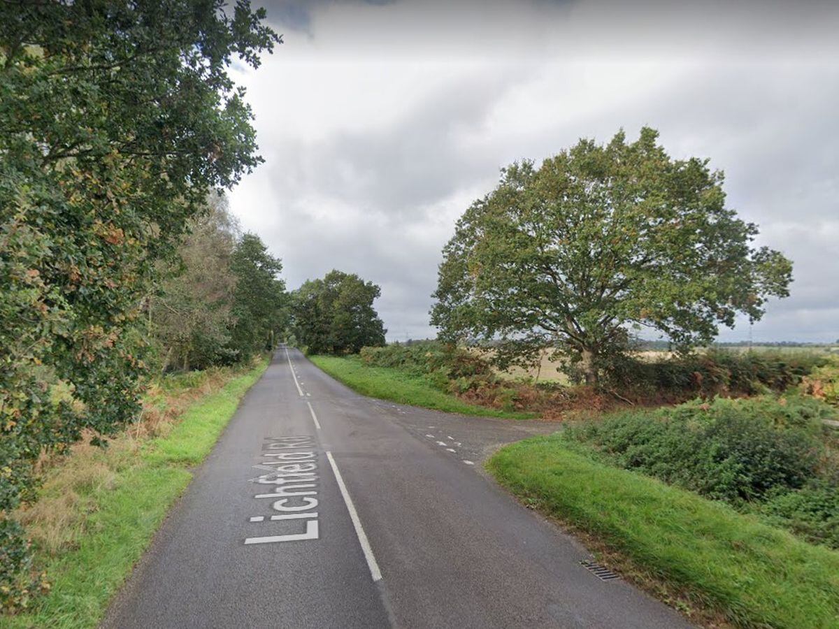 The incident occurred on Monday, May 29 on Lichfield Road near the junction of Marsh Lane. Photo: Google Street Map