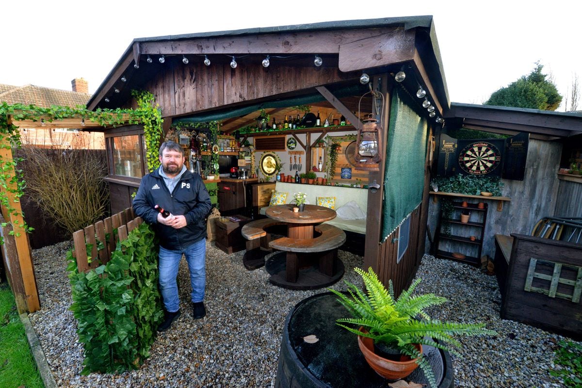 Paul Smith has finished as a runner-up in a national pub shed competition