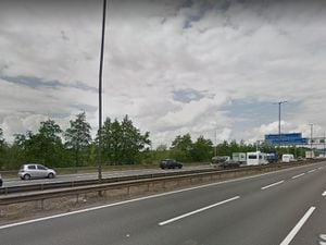 The M6 between junctions 9 and 10. Photo: Google Maps