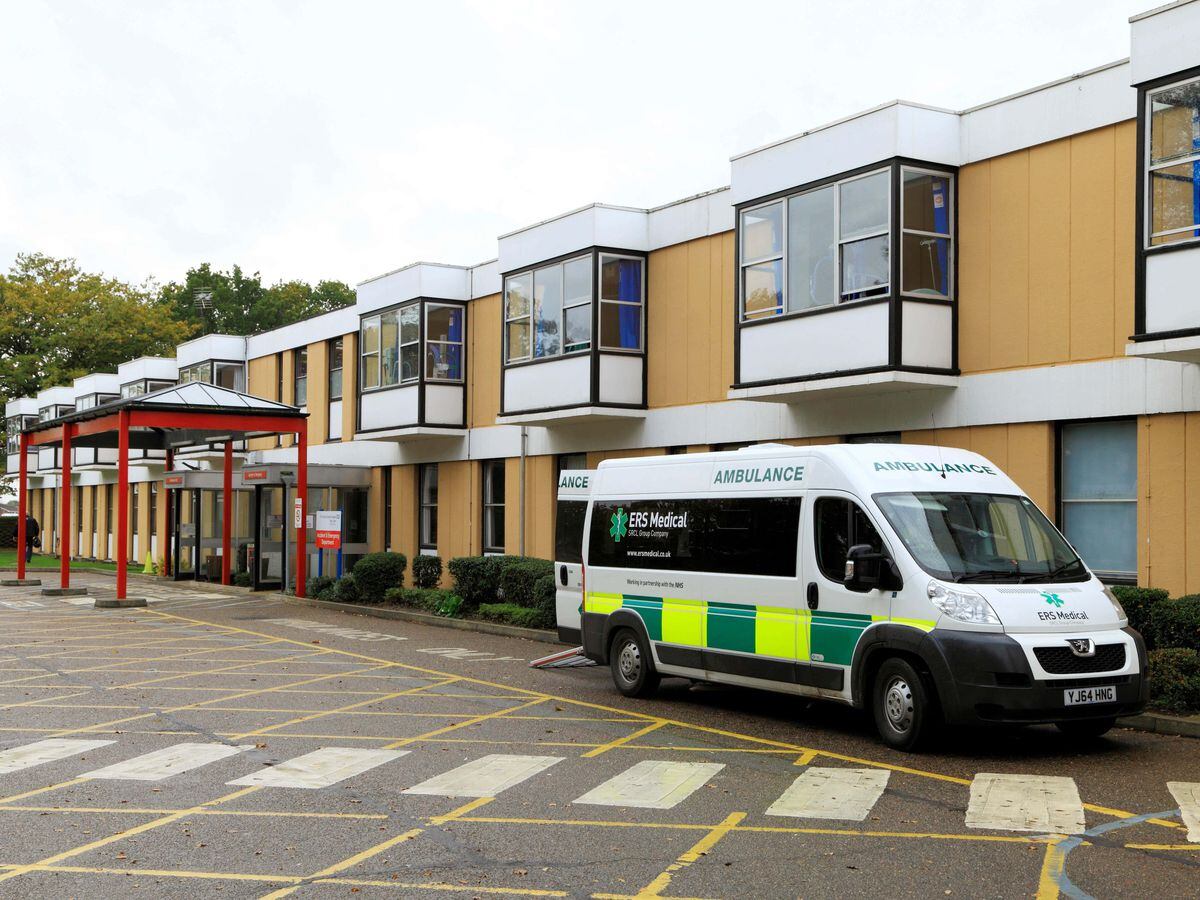 The Queen Elizabeth Hospital in Kings Lynn, Norfolk