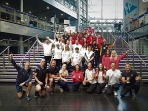 Athletes and youngsters alike celebrate sport and STEM at Millennium Point