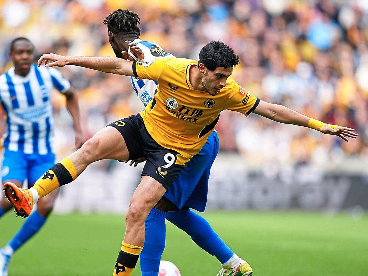 Raul Jimenez lost the ball in the build-up to Brighton’s second goal and struggled to hold it up time and again – while Bruno Lage has seen his side’s season fizzle out