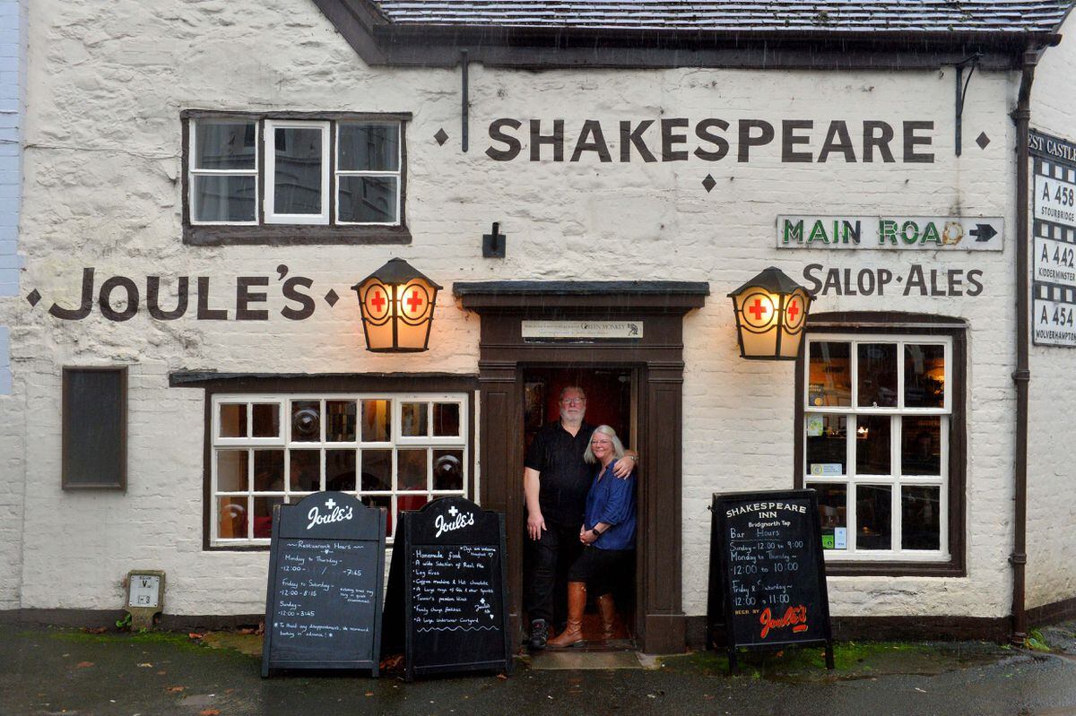 Love your Local: The Shakespeare Inn, Bridgnorth. Landlord and Landlady: Dave and Marie Whelan..