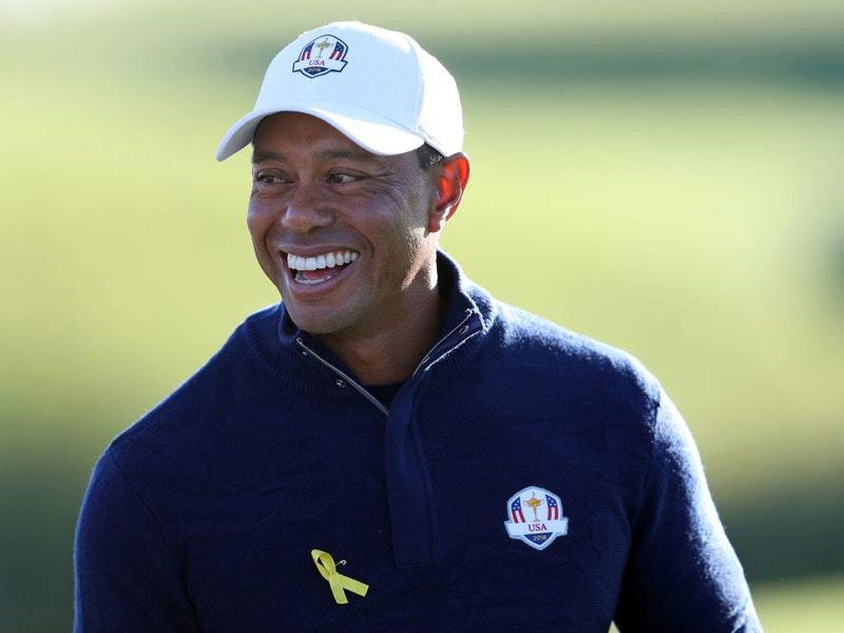 Watch Tiger Woods meet the English junior golfer named after him ...