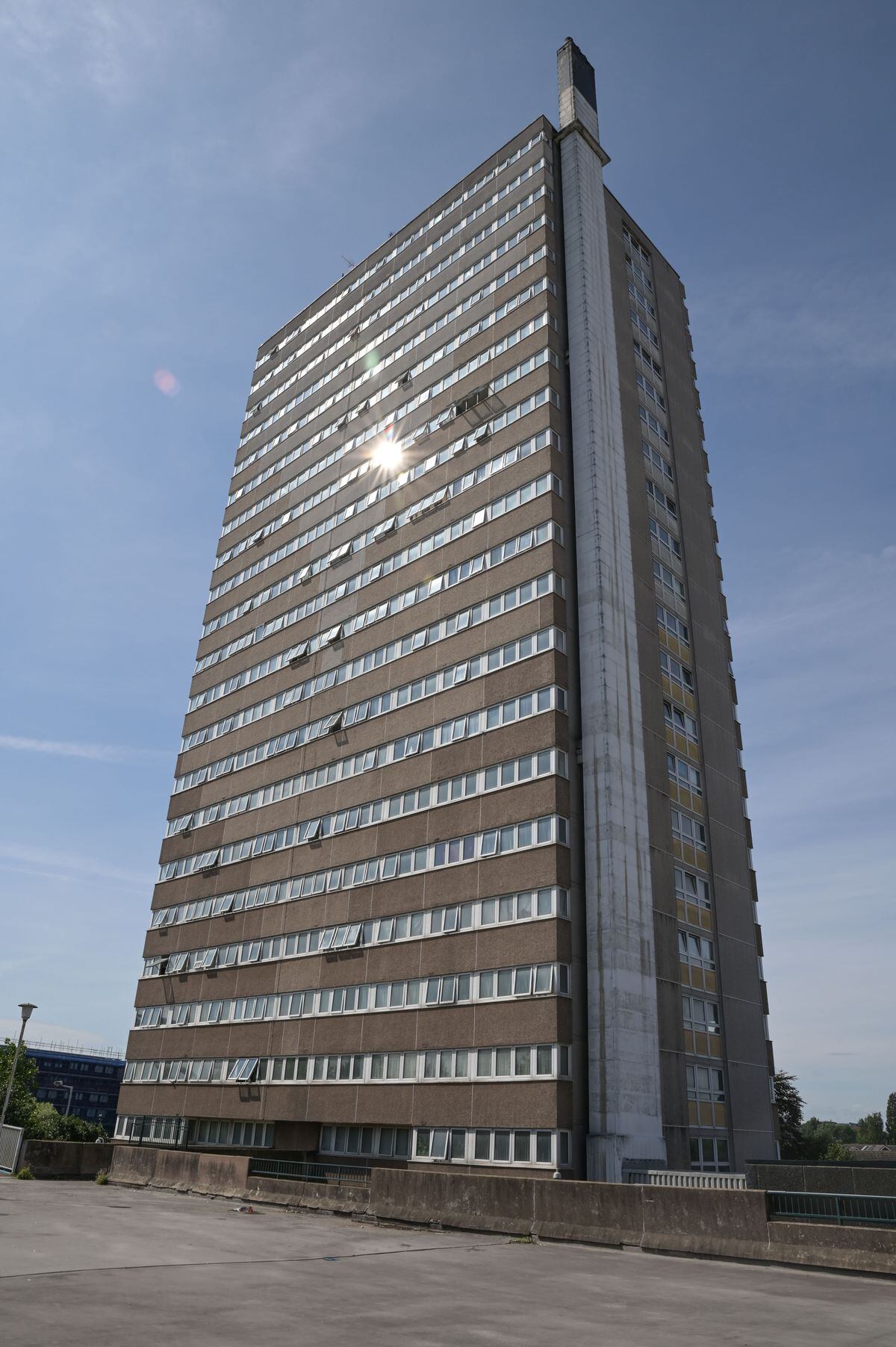 Jomaa Jerrare's last known address was at Hampton View flats in Heath Town, Wolverhampton 