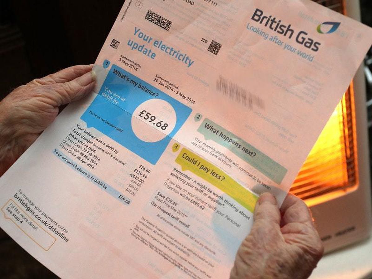 British Gas Energy Charges