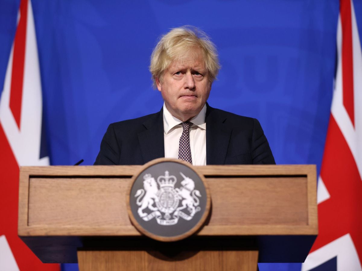 Prime Minister Boris Johnson announced measures to slow the spread of the new variant (Hollie Adams/PA)