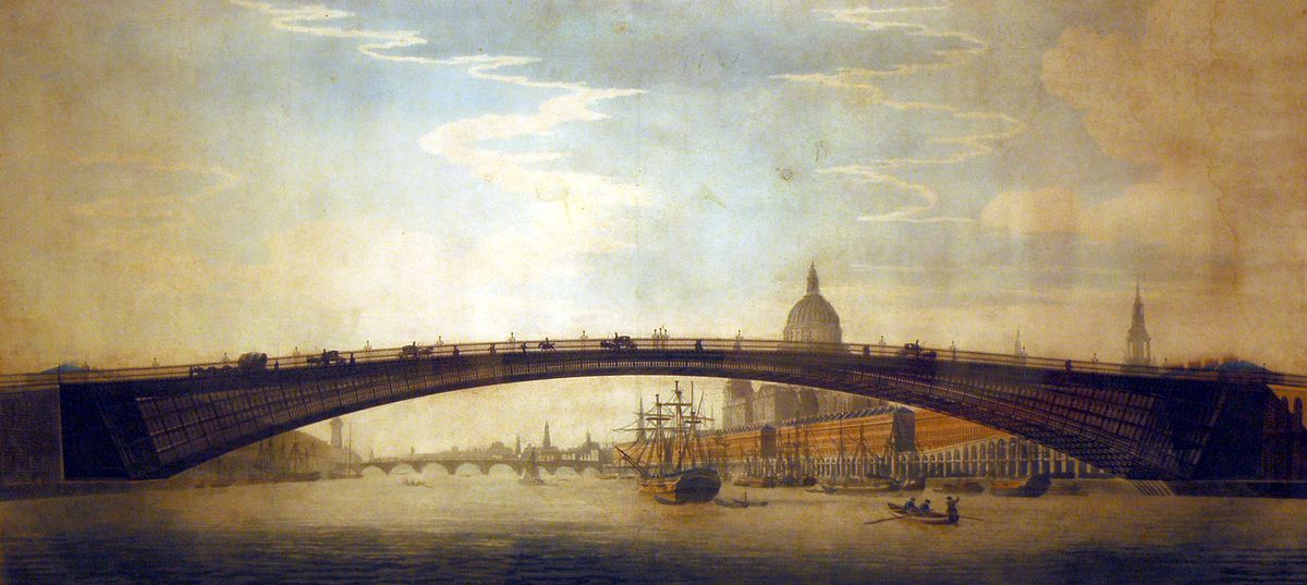 Bold, ambitious – and rejected. The design for a new London Bridge. 